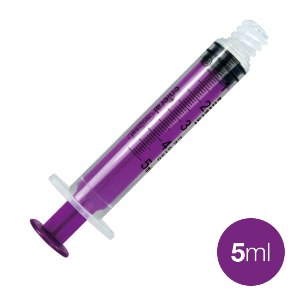 AHP5758-Enteral Oral Syringe Single Patient Use 5ml - 100pk