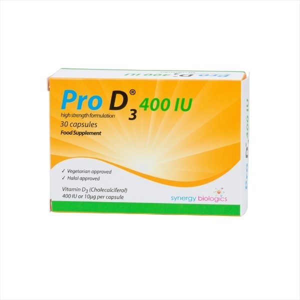 Pro D3 Capsules 400iu 30 Ashtons 7123