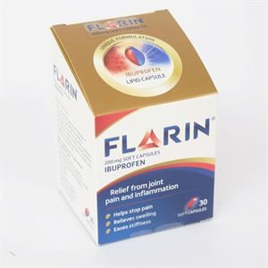 FLARIN Soft Capsules 200mg - 30pk 4024105