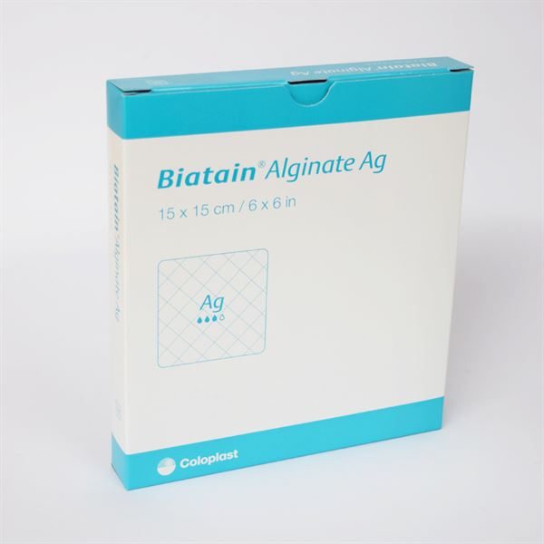 BIATAIN ALGINATE AG 3765 15X15CM 10 3469160
