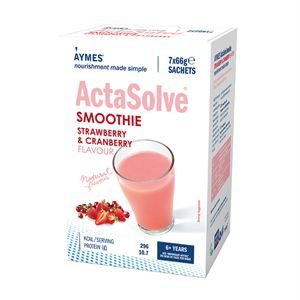 AYMES Shake Smoothie Strawberry & Cranberry 66g Sachets -7pk - 3972841