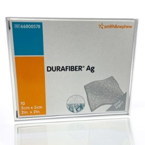 DURAFIBER AG Sterile Dressing Protease 5x5cm - 10