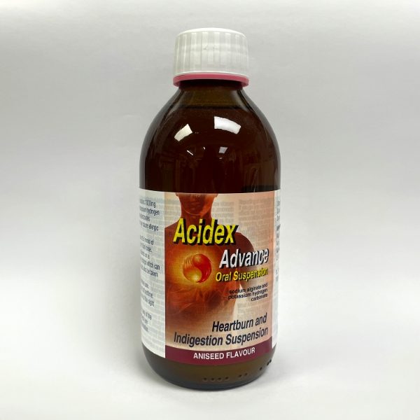 ACIDEX ADVANCE Oral Suspen Aniseed 200mg/1000mg 500ml - 1