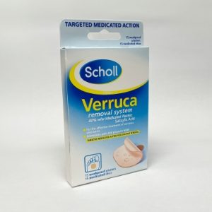 SCHOLL Foot Treatment Verruca Removal Plasters 40% - 1