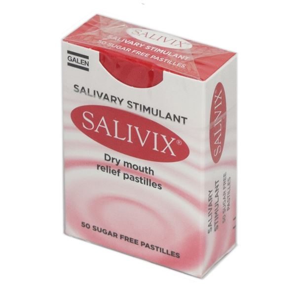 Salivix Dry Mouth Pastilles 50 Pack 0100420