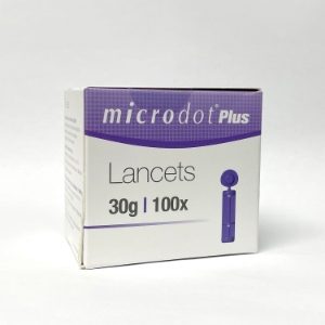 MICRODOT+ Blood Glucose Lancets 0.3mm/30G - 100